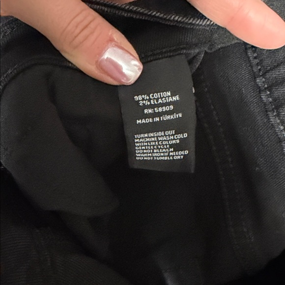 Gianni Bini Rhinestone Wide Leg Denim - Size 30 - Picture 5 of 7